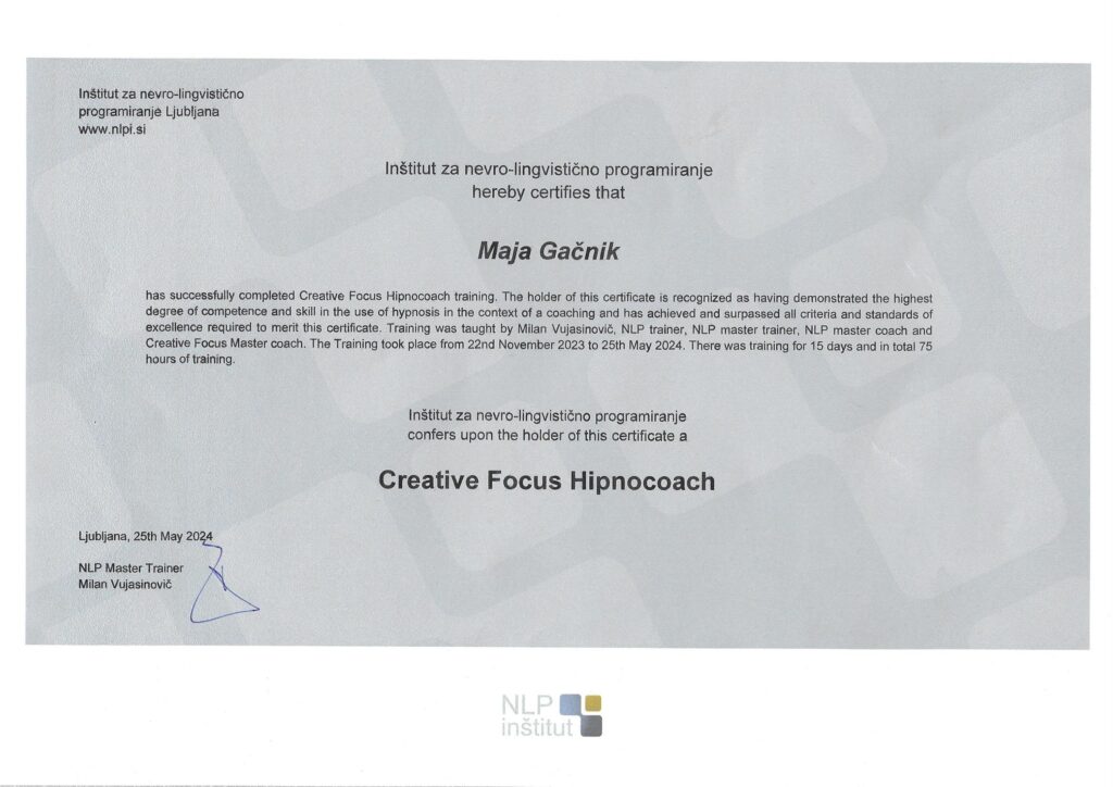 Diploma harmonija uma